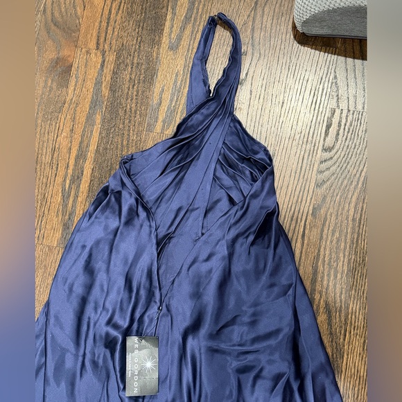 NWT Wes Gordon Wide Leg Halter Top Jumpsuit - Picture 6 of 6